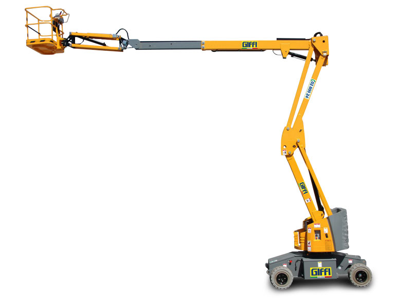 onoleggio piattaforma aerea semovente elettrica 15 m Milano