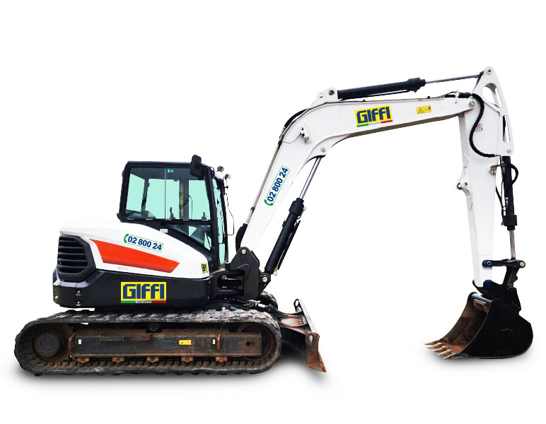 noleggio miniescavatore 85 qli Grosseto