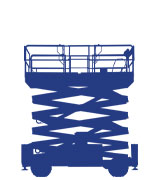 Diesel Scissor lift aerial platform rental, diesel pantographs, diesel pantograph rental,