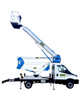 Truck-mounted platforms