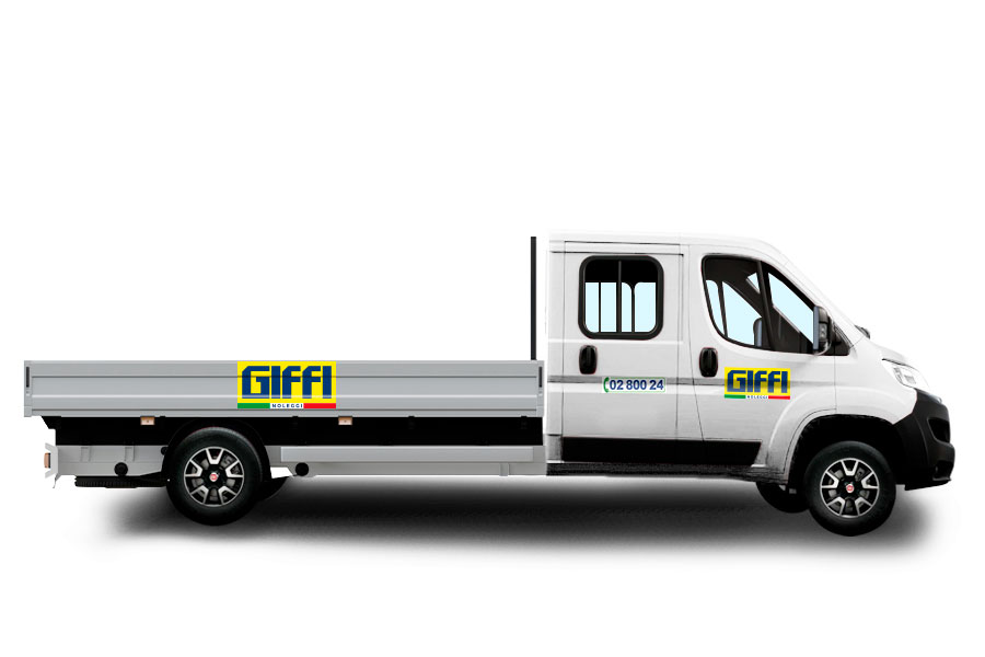 Noleggio furgone doppia cabina cassone