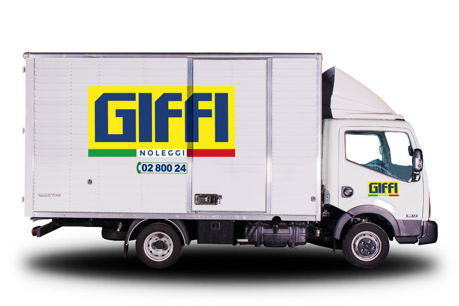 Noleggio furgone cubo centinato