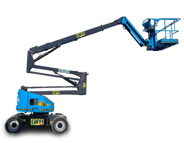 noleggio piattaforma aerea semovente elettrica 18 m Milano