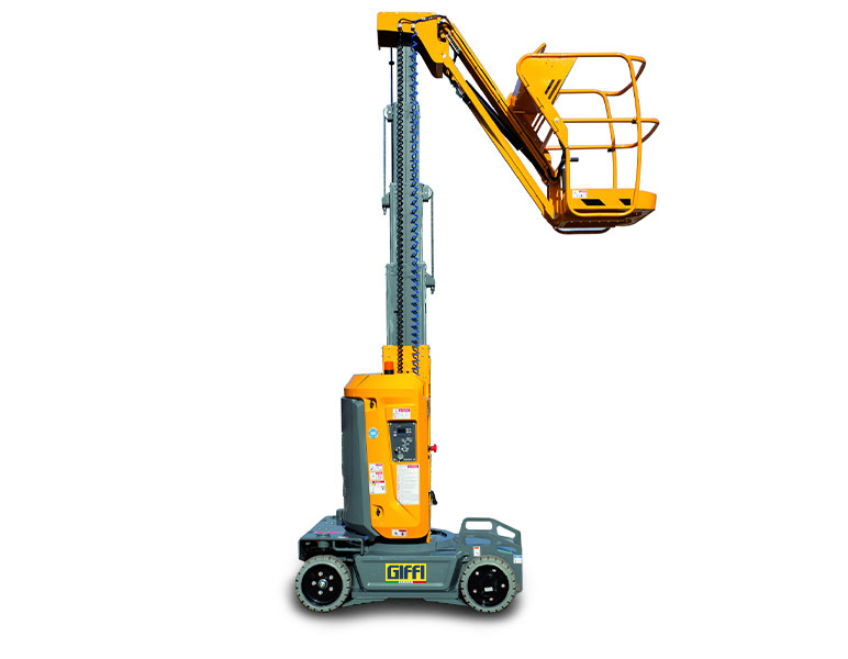 noleggio piattaforma aerea semovente elettrica 10 m Milano