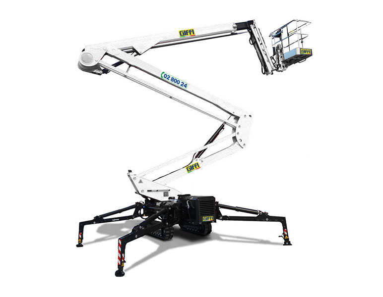 noleggio piattaforma aerea ragno 22 m Milano