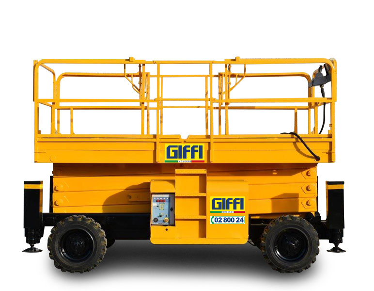 noleggio pantografo diesel 15 m Milano