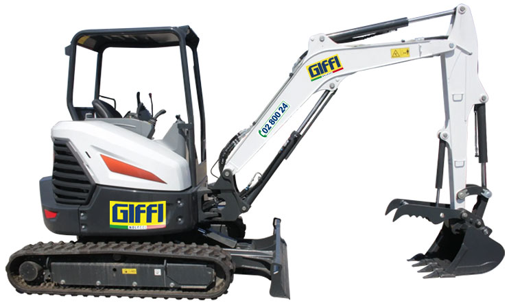 Miniescavatore 35 qli