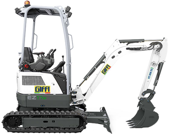 Escavatore Elettrico 17 qli