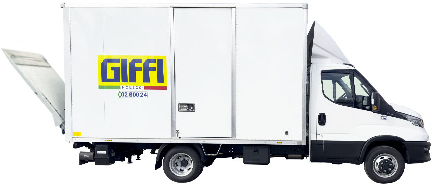 Box Van With a Tailgate