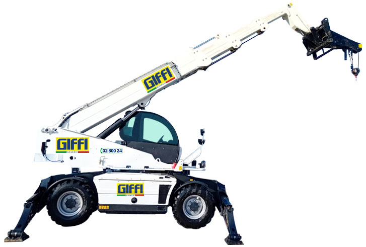 Sollevatore Telescopico Rotante 18 m 40 qli