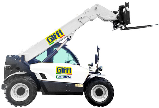 Chariot télescopique de 6 m 25 q